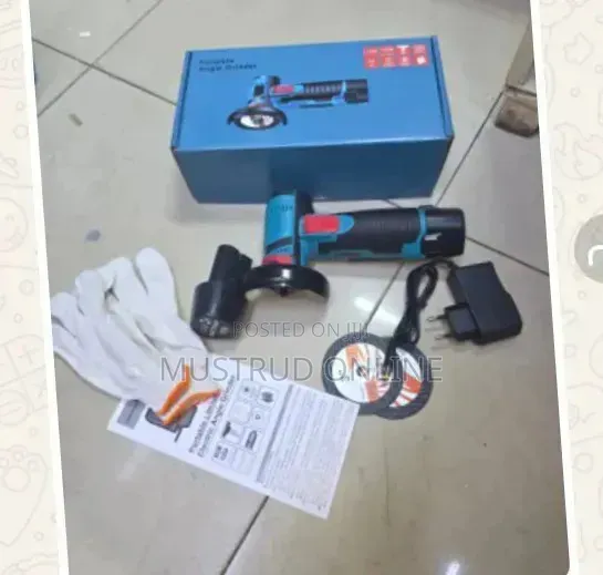 Mini Cordless Angle Grinder Kit