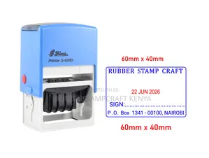 Customisable Stamps With Adjustable Date