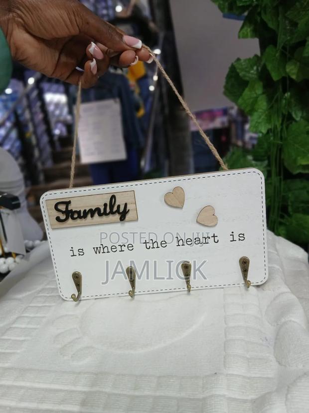 Key Organizer Hanging Rack | Wall-Mounted Key Holder - Gw - thumbnail 4