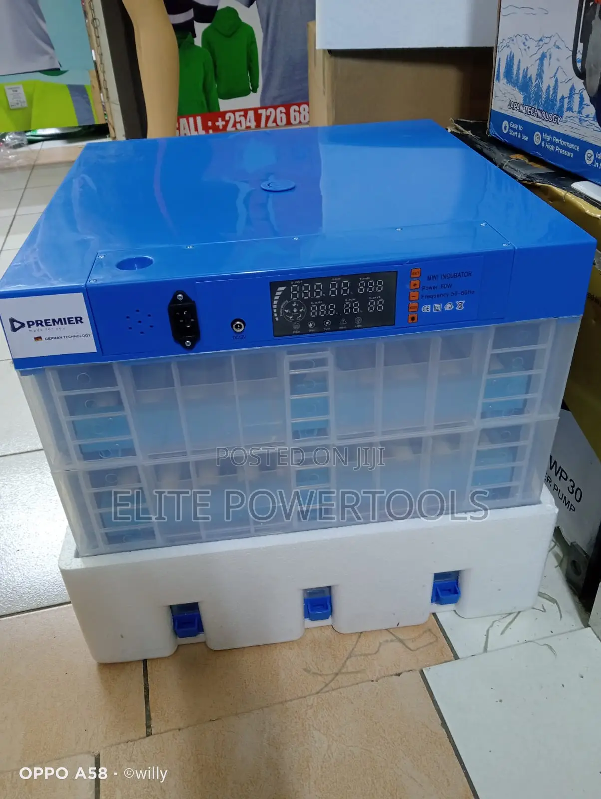 Premier 192 Eggs Automatic Egg Incubator With Auto Turning