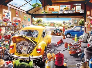 Garage 1000pcs Jigsaw Puzzle _Re