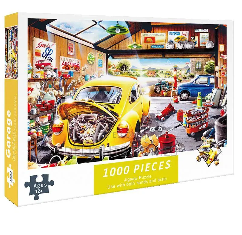 Garage 1000pcs Jigsaw Puzzle _Re