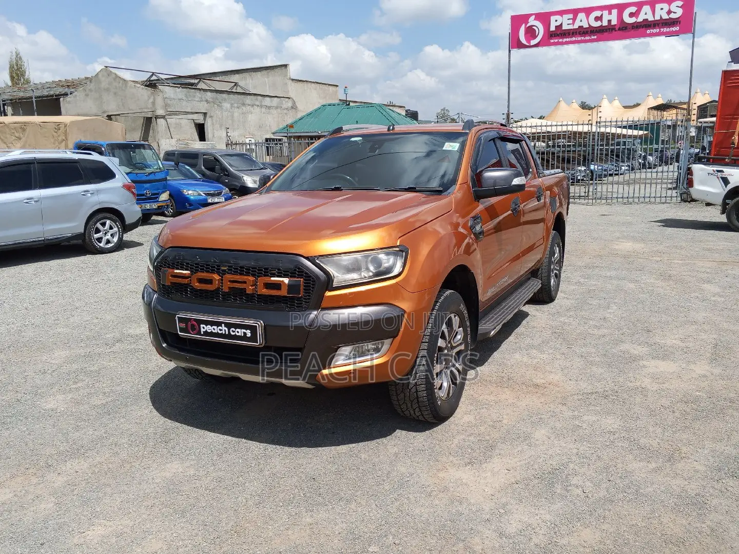 Ford Ranger Wildtrak 2016 Orange