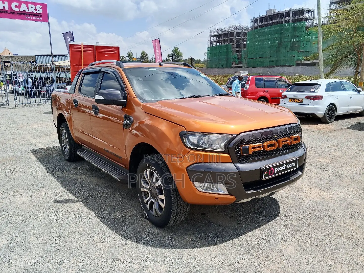 Ford Ranger Wildtrak 2016 Orange