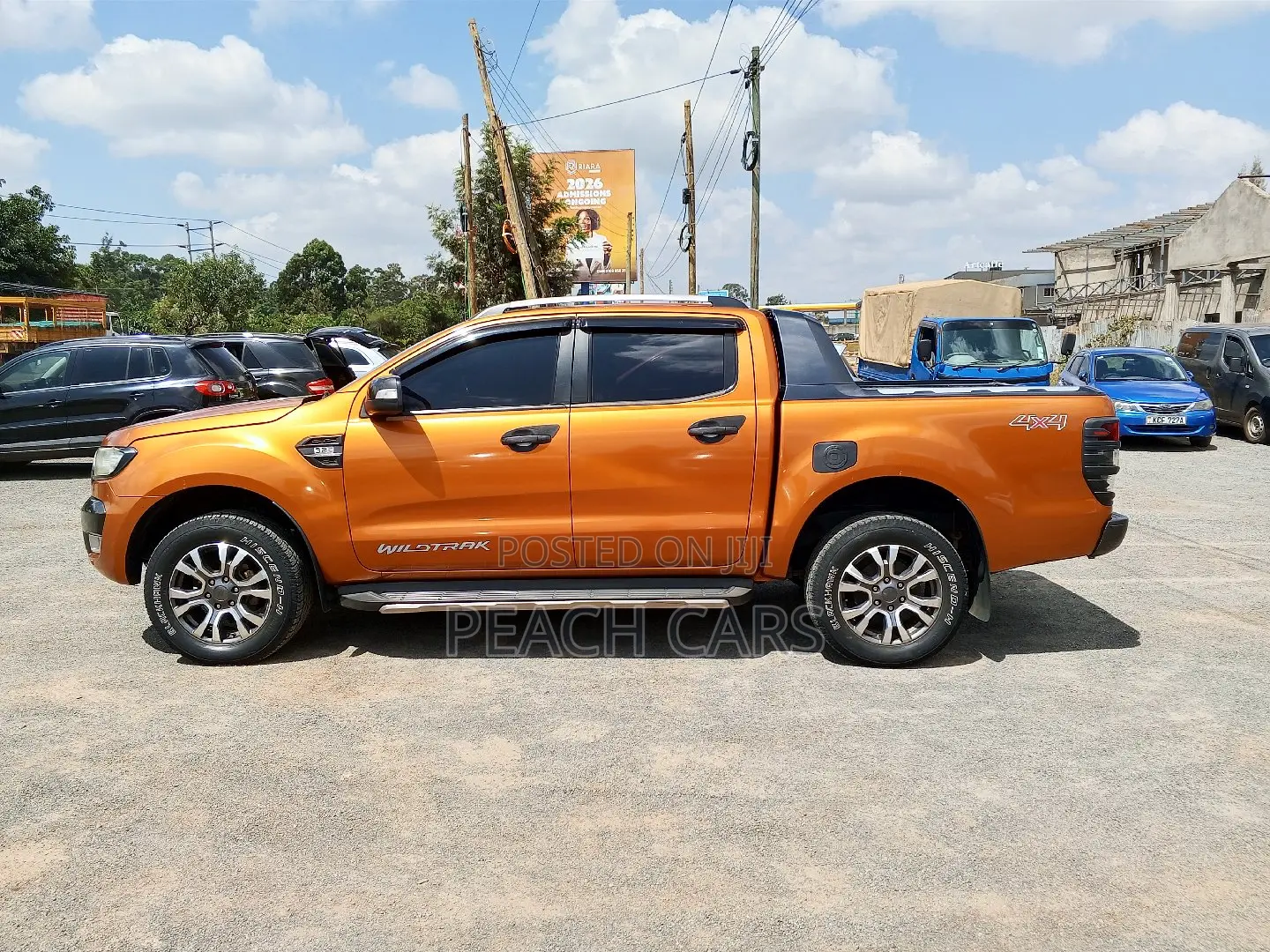 Ford Ranger Wildtrak 2016 Orange