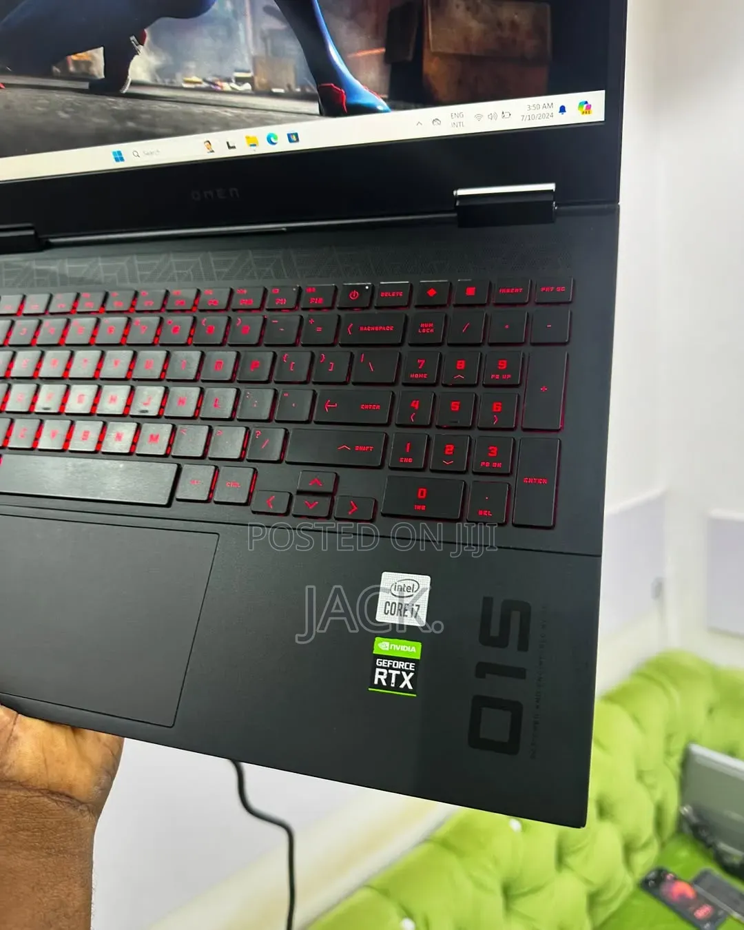 Laptop HP Omen 15 16GB Intel Core i7 SSD 512GB