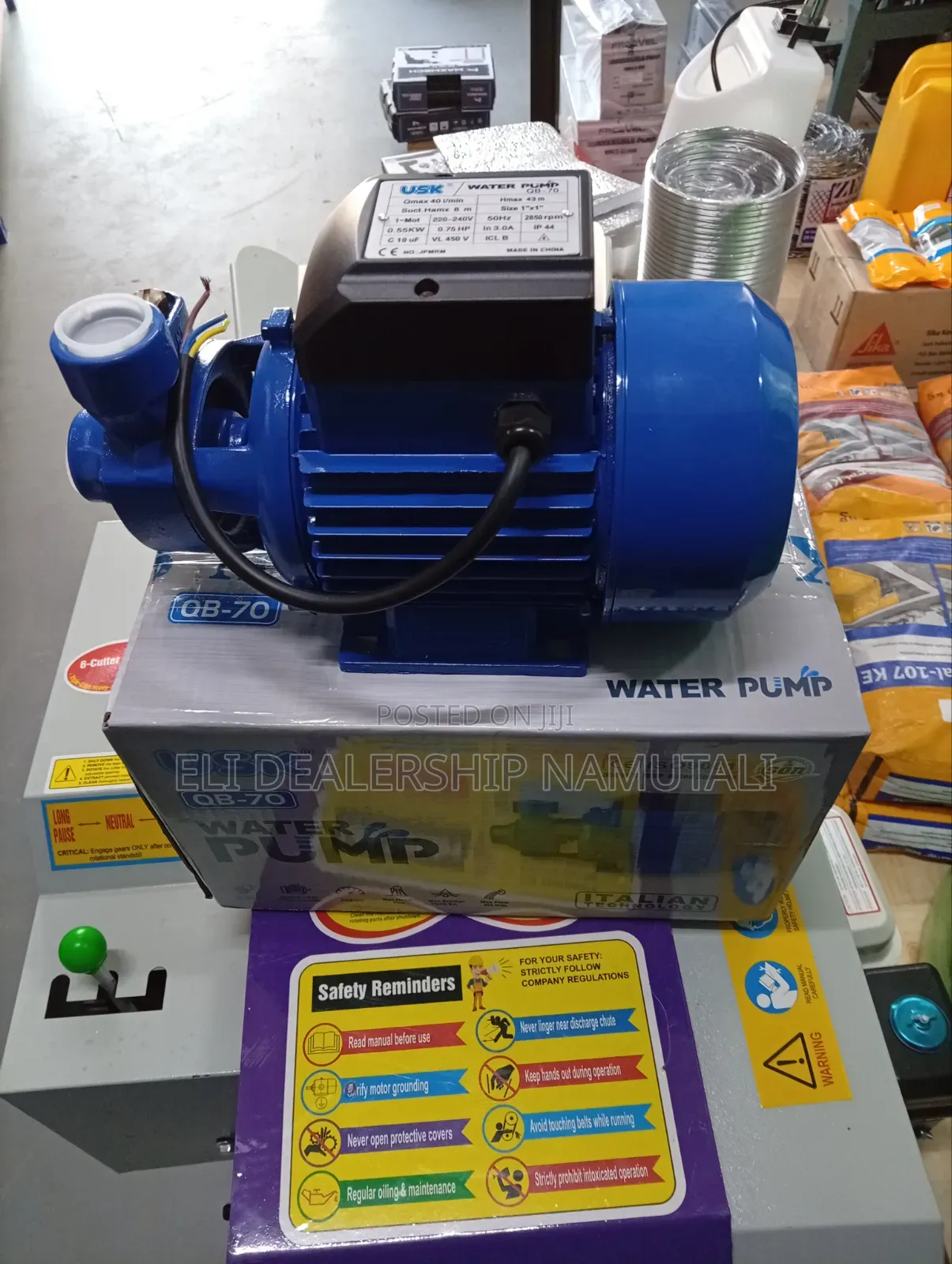 Powerful Usk Qb-70 Water Pump – Fast Tank Filling