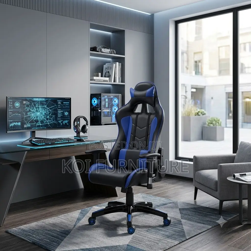 Office Chairs; Fabric Adjustable Office Gaming Chair