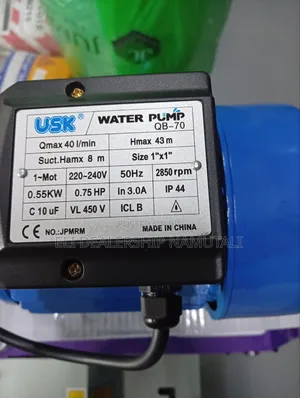 Powerful Usk Qb-70 Water Pump – Fast Tank Filling