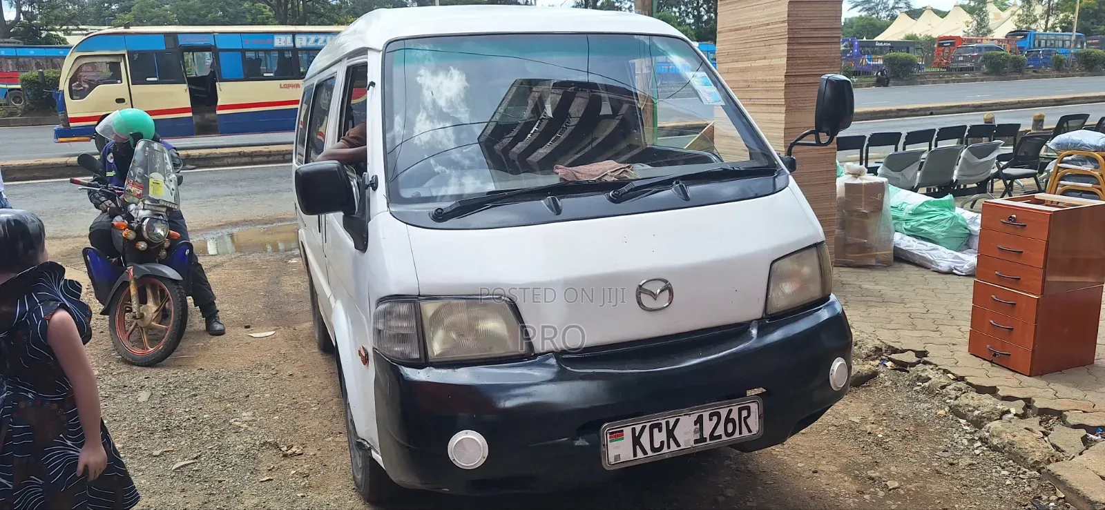 Mazda B 2009 White
