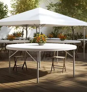 Plastic Table: Flame Retardant Versatile Foldable Table