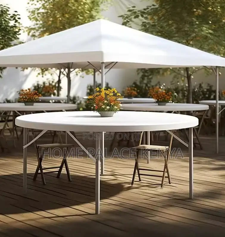 Plastic Table: Flame Retardant Versatile Foldable Table