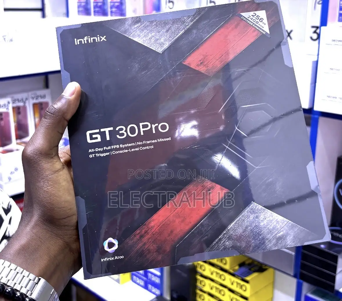 New Infinix GT 30 Pro 256 GB Black