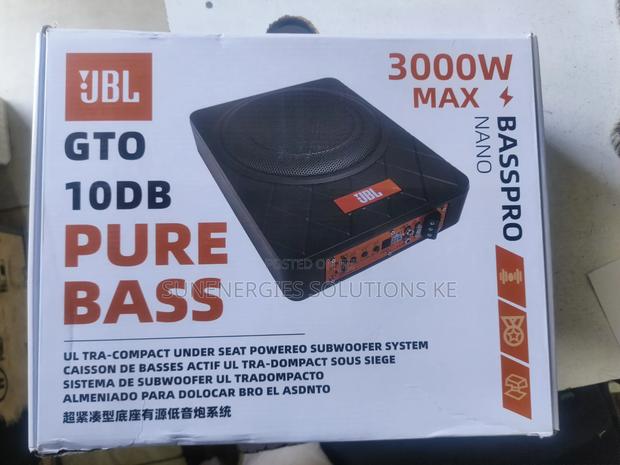 JBL Bass Pro 3000watts 10inch Powerful Underseat Bass Subwoofer