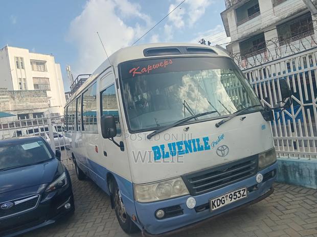 Toyota Coaster 2015 White