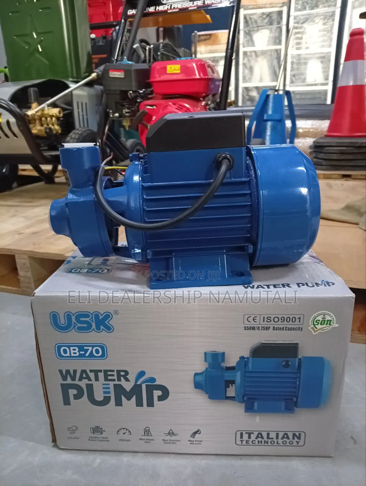 Usk Qb-70 – Efficient Water Pumping Made Easy/Booster Pump