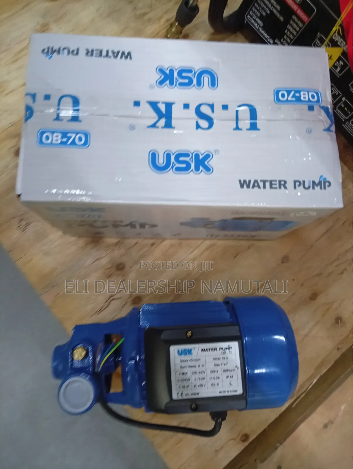 Usk Qb-70 – Efficient Water Pumping Made Easy/Booster Pump