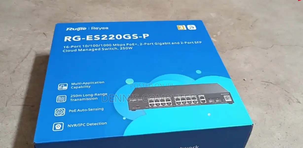 Rg-Es220gs-P: 20-Port Gigabit Smart-Cloud-Managed Poe Switch