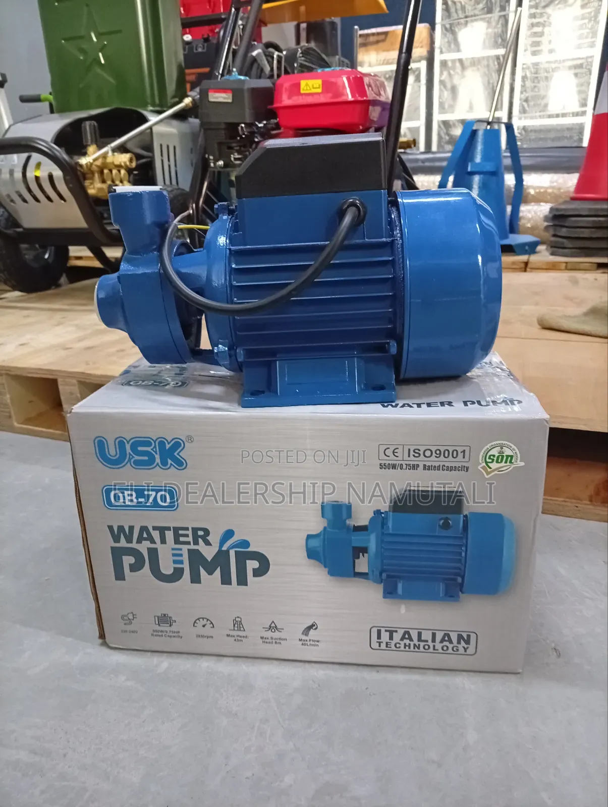 Usk Qb-70 Italian Technology Water Pump