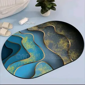 Big Size Oval Bathroom Bath Mats