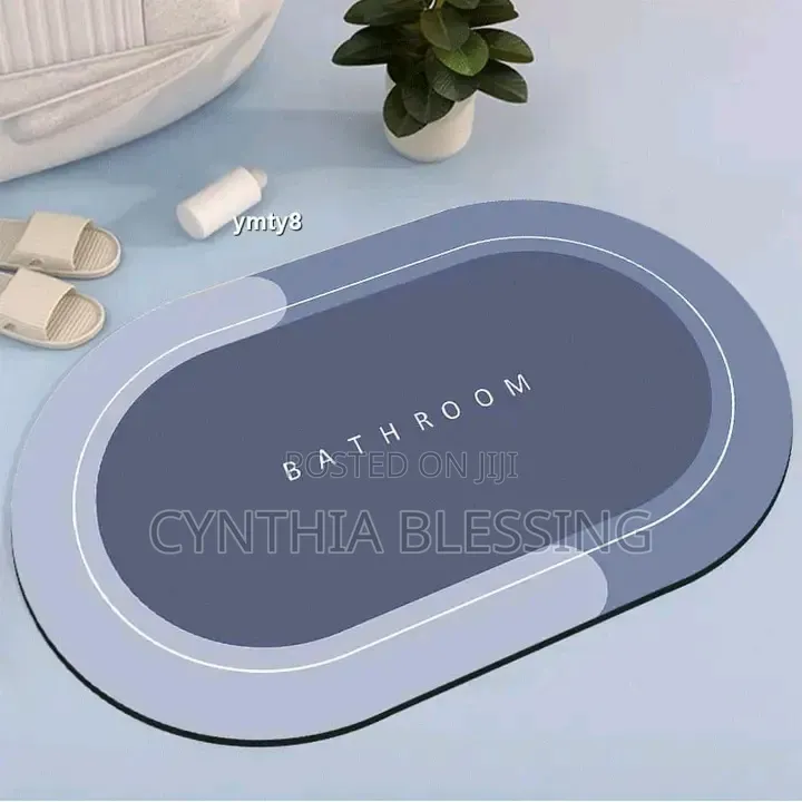 Big Size Oval Bathroom Bath Mats