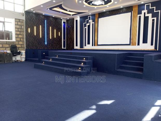 Executive Blue Delta Wall to Wall Carpet for Offices