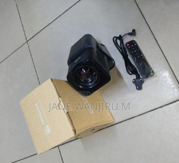 New Android Hy320 Mini Projector 180° Rotatable Wifi Bluetooth - thumbnail 2