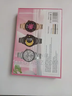Modio Rose -2 Smart Watch With 3 Pairs Strap.