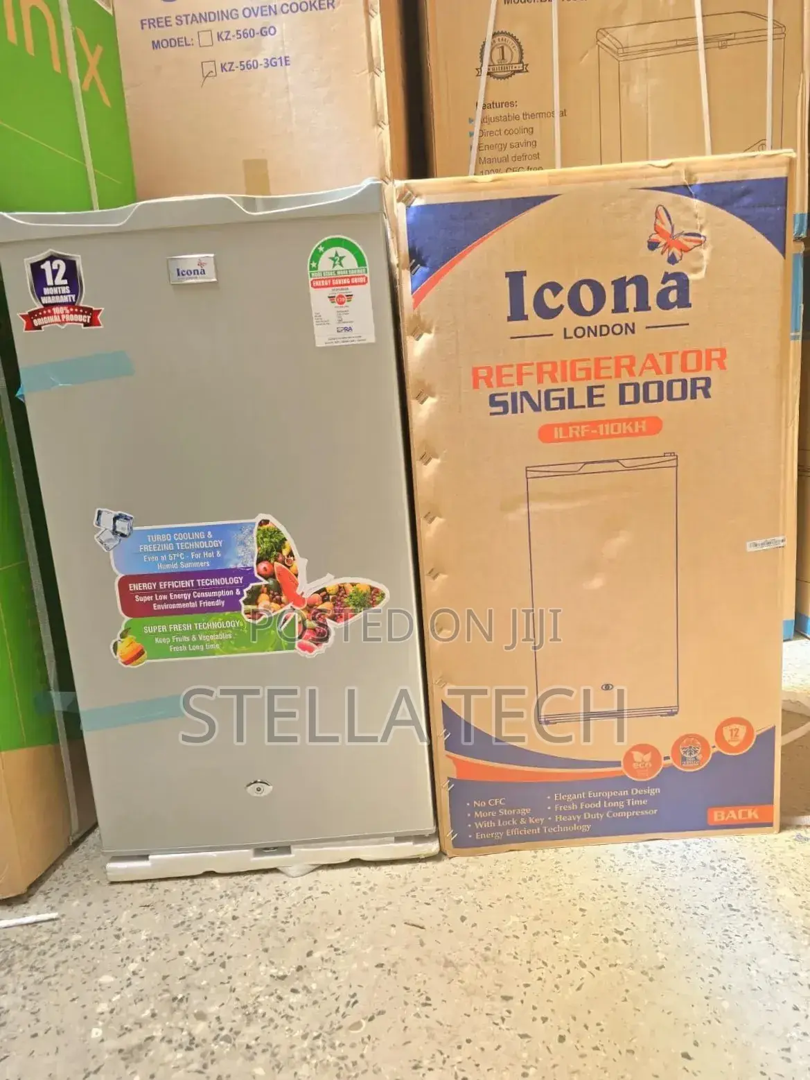 90 Litres Icona Single Door Refrigerator