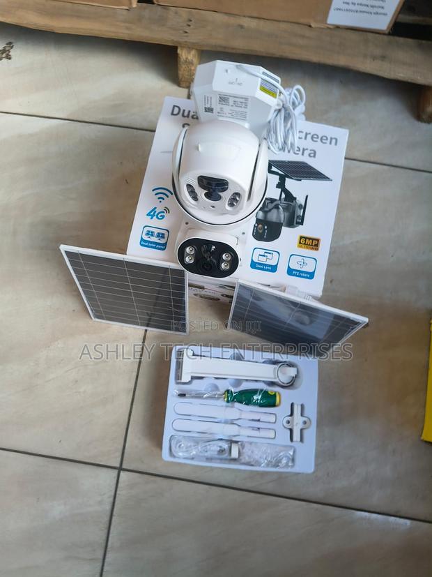 Next-Gen Ubox 6mp 4g Solar Camera – Sim Card CCTV
