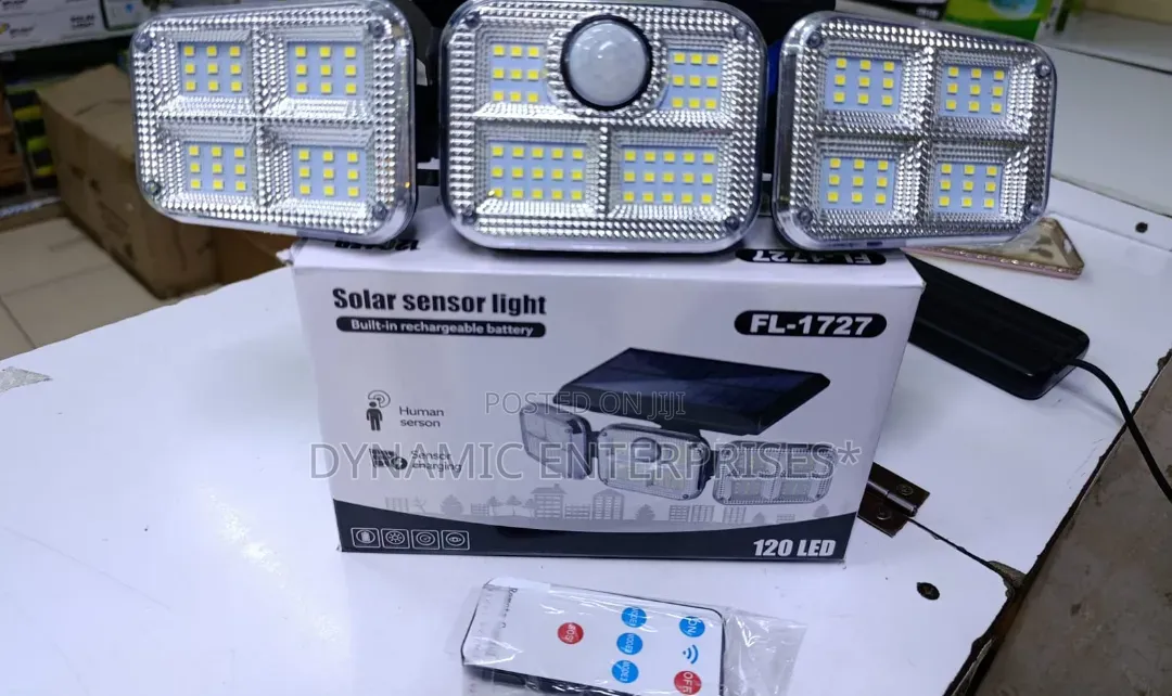 Solar Sensor Lights With Built -in Battery