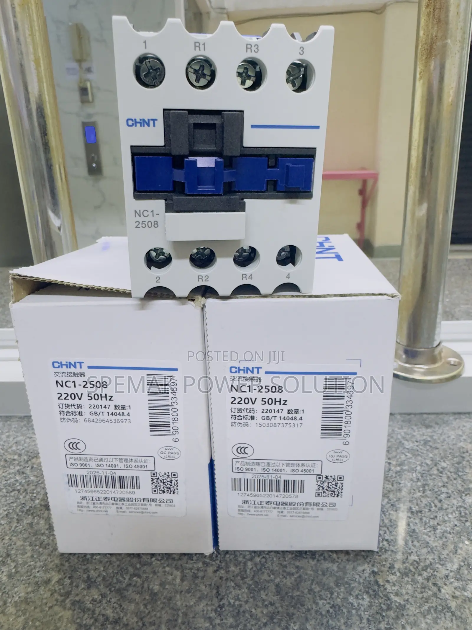 Contactor Chint Nc1-2508 40a