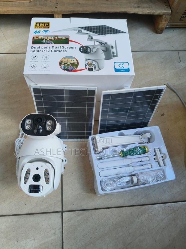 Elite Ubox 6mp 4g Solar Camera – Wireless Outdoor Camera - main view