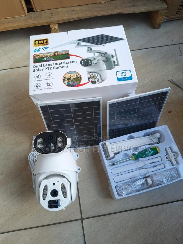 Pro Edition Ubox 6mp 4g Solar Camera – Ai Human Detection