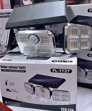 Solar Sensor Lights With Built -in Battery