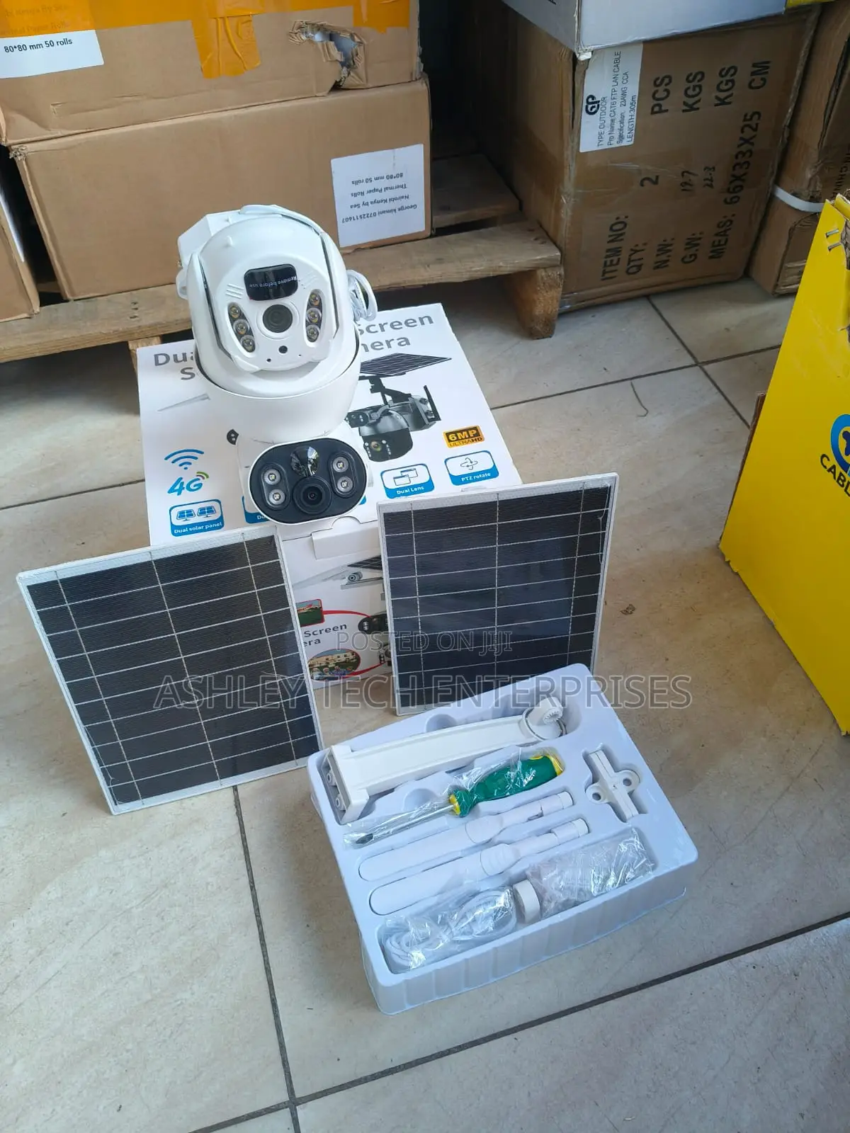 Heavy Duty Ubox 6mp 4g Solar Camera – All-Weather Security