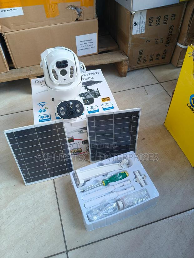Heavy Duty Ubox 6mp 4g Solar Camera – All-Weather Security
