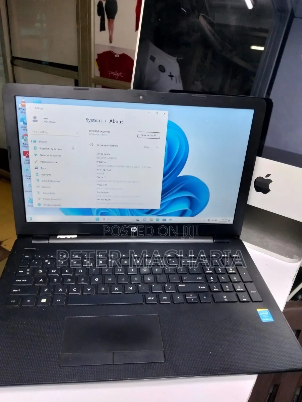 Laptop HP 250 G6 8GB Intel Core i3 HDD+SSD 500GB