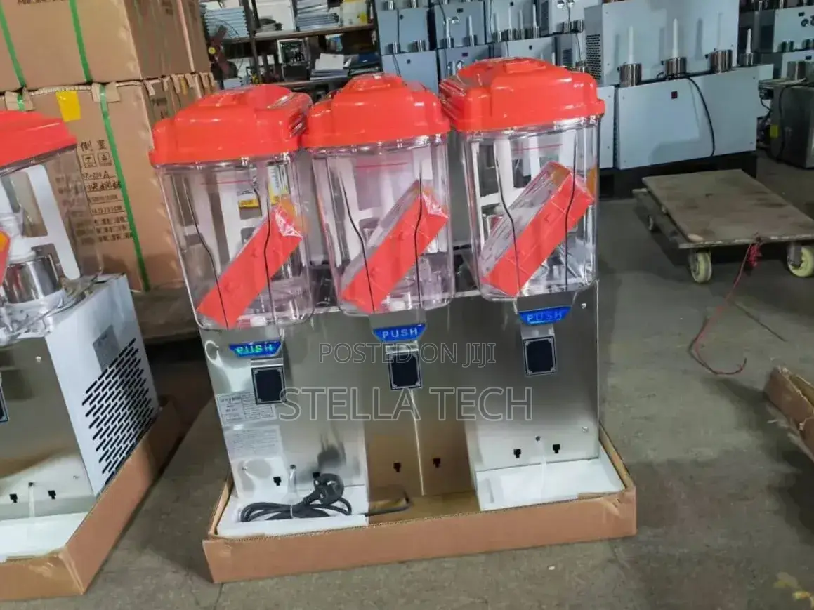 Commercial 3 Slot Juicer Dispenser