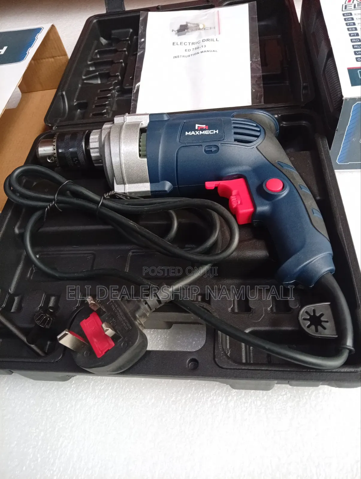 Maxmech Electric Drill 750w – Ideal for Wood, Metal Plastic