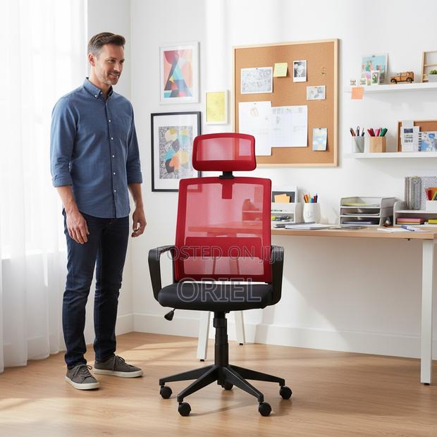 Office Chair : High-Back Mesh Office Chair - thumbnail 9