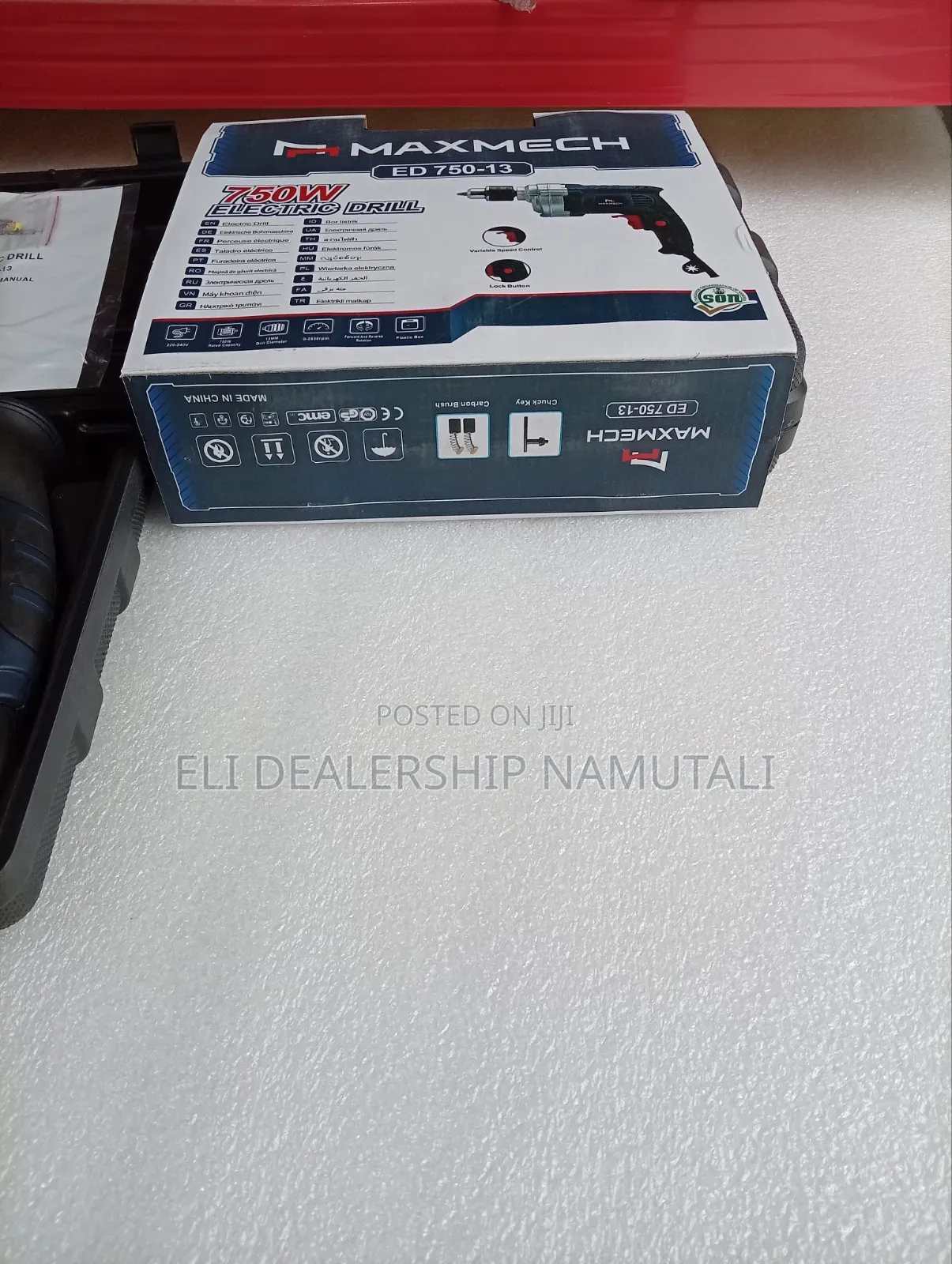 Maxmech Ed750-13 Power Drill – Strong, Reliable Easy to Use