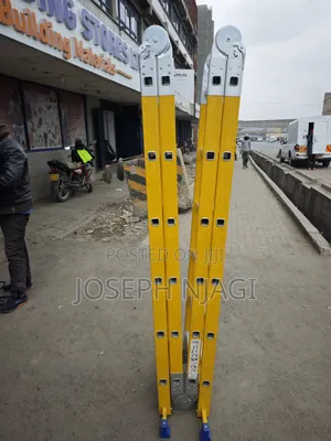 Fiberglass Multi-Purpose Folding Ladder (