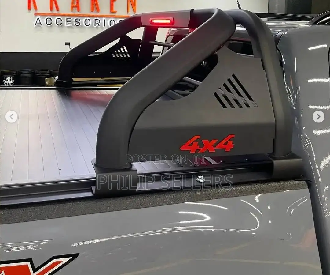 Matte Black Rollbar Strong Durable Construction