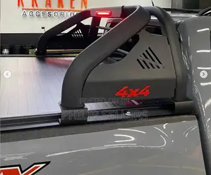 Matte Black Rollbar Strong Durable Construction