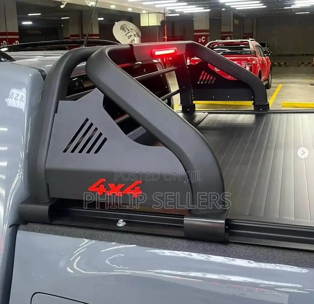 Matte Black Rollbar Strong Durable Construction