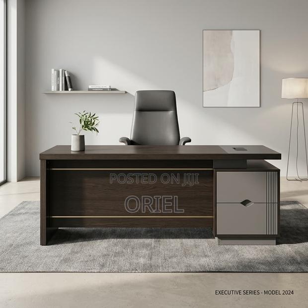 Office Desk : Modern Executive Office Desk- 1.8m - thumbnail 9