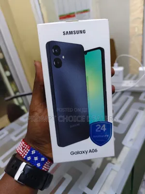 New Samsung Galaxy A06 64 GB Black