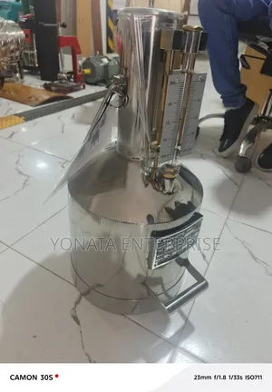 Brand New 10l Stainless Steel Calibration Can
