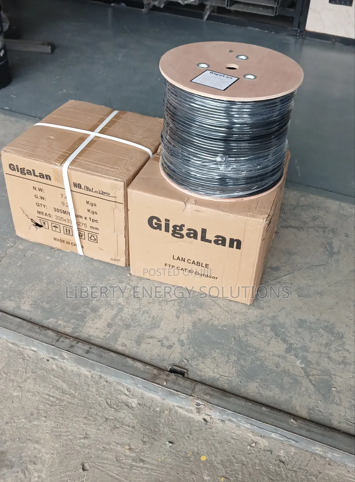 Cat 6 Outdoor Cable 305m
